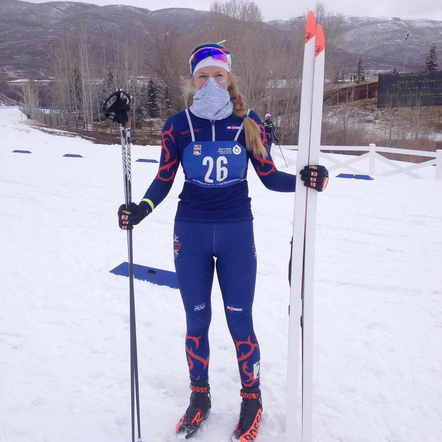Custom 360 race bibs designed for nordic and alpine events